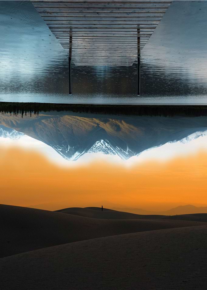 Desert lake
