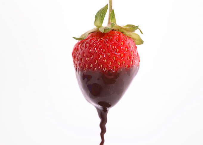 strawberry and chocolate