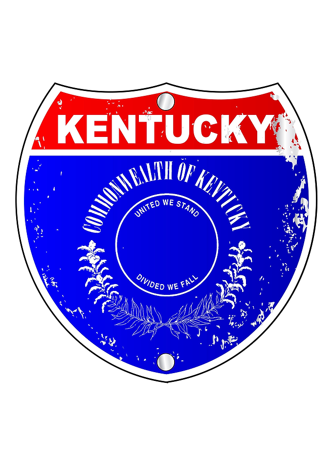 Kentucky Interstate Sign