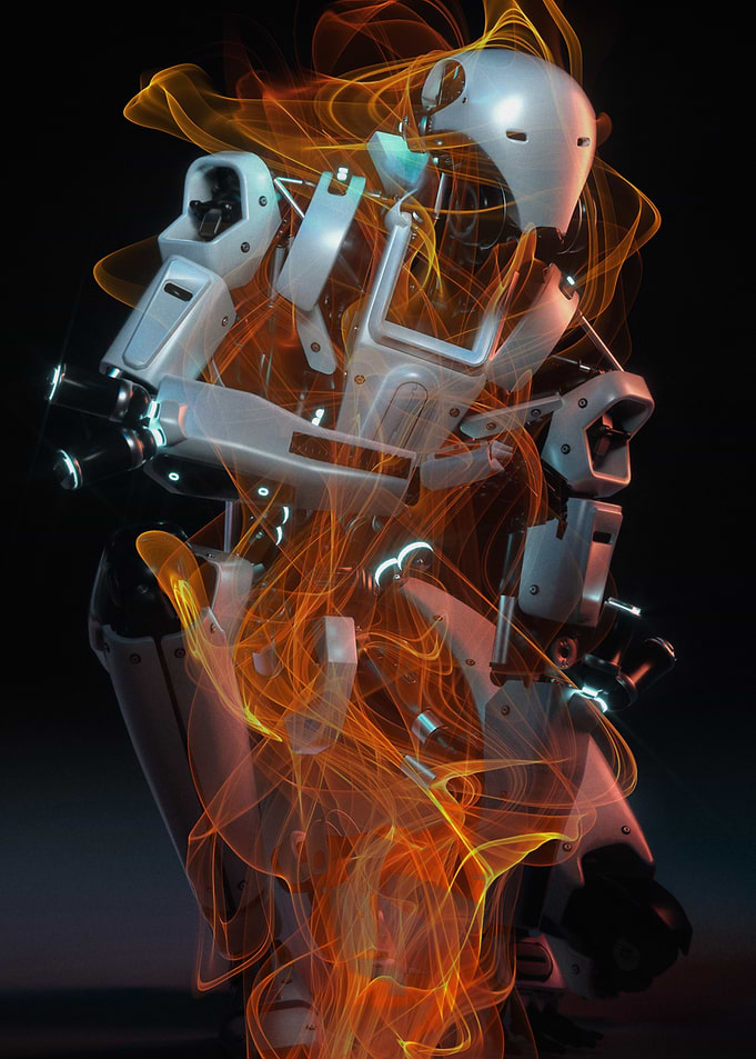 fire robot