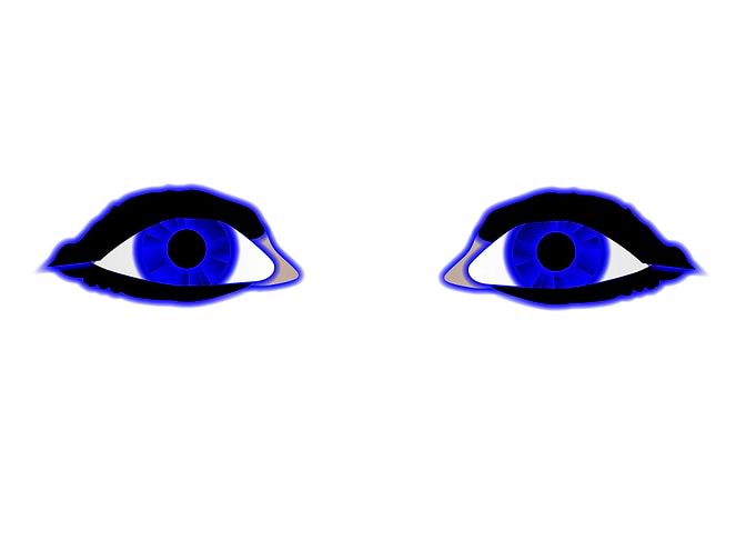 Two Blue Eyes
