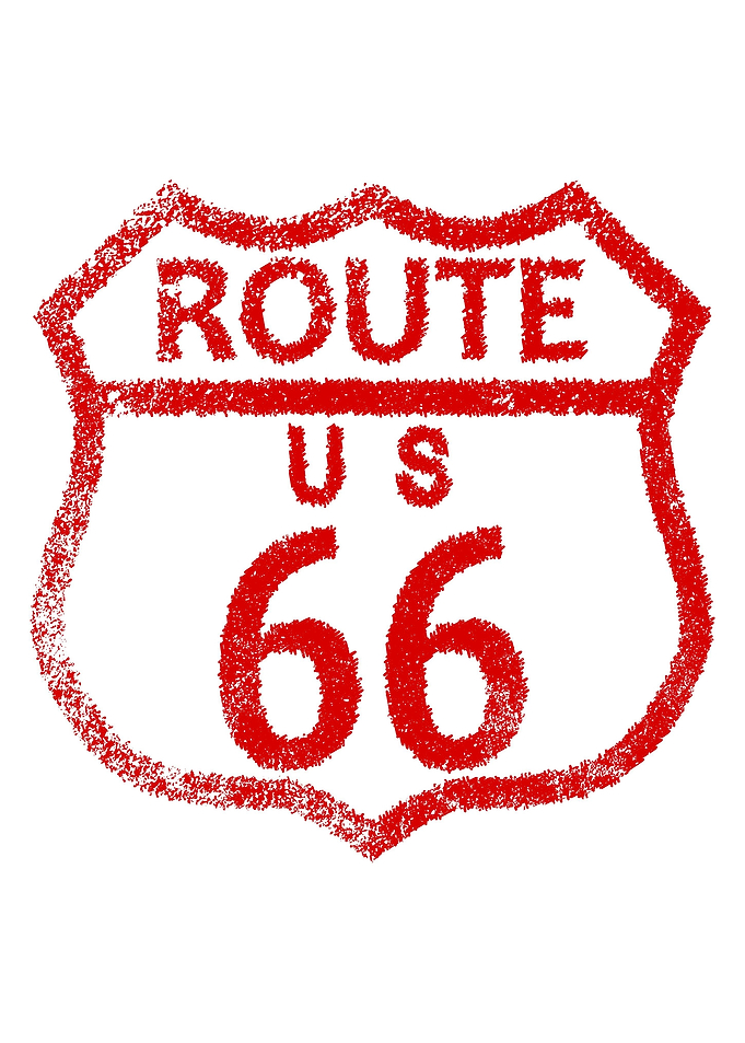 Route 66 Stamp