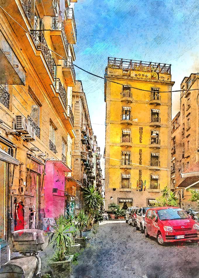 Napoli Neapol city