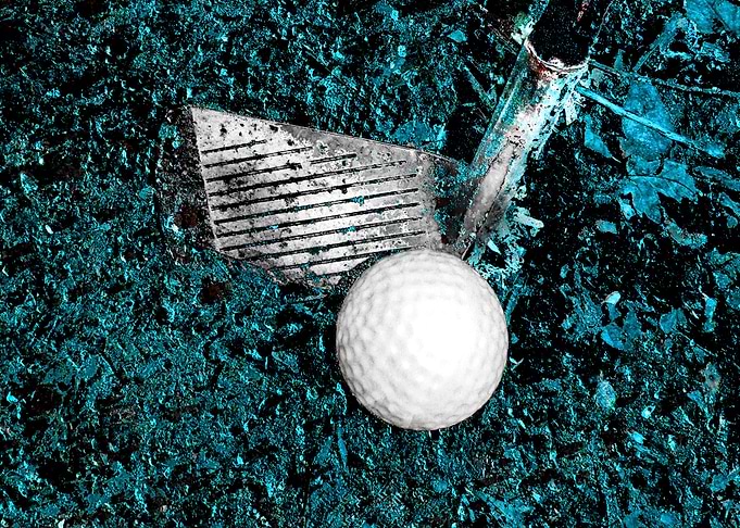 Golf art print w 25