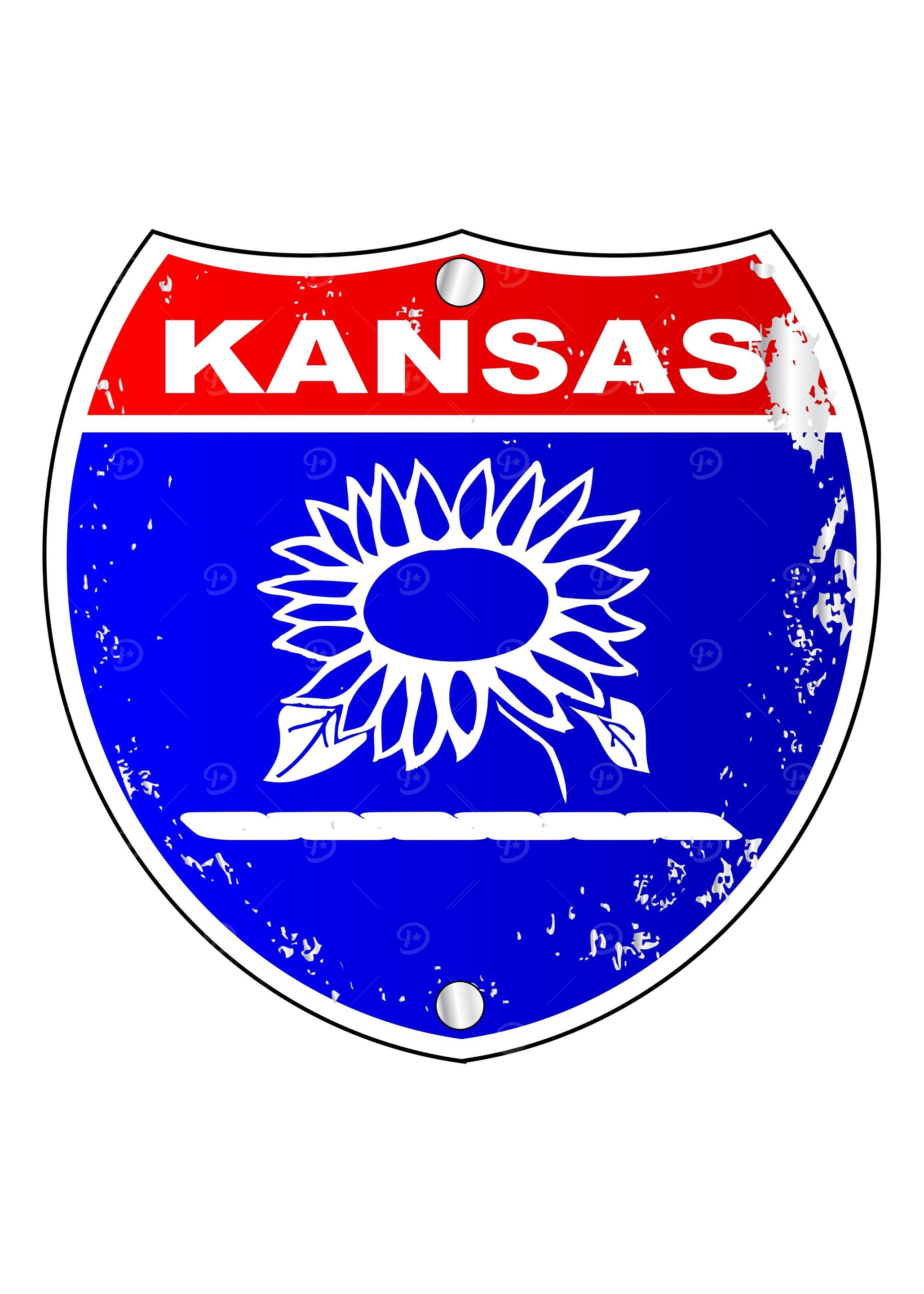 Kansas Interstate Sign