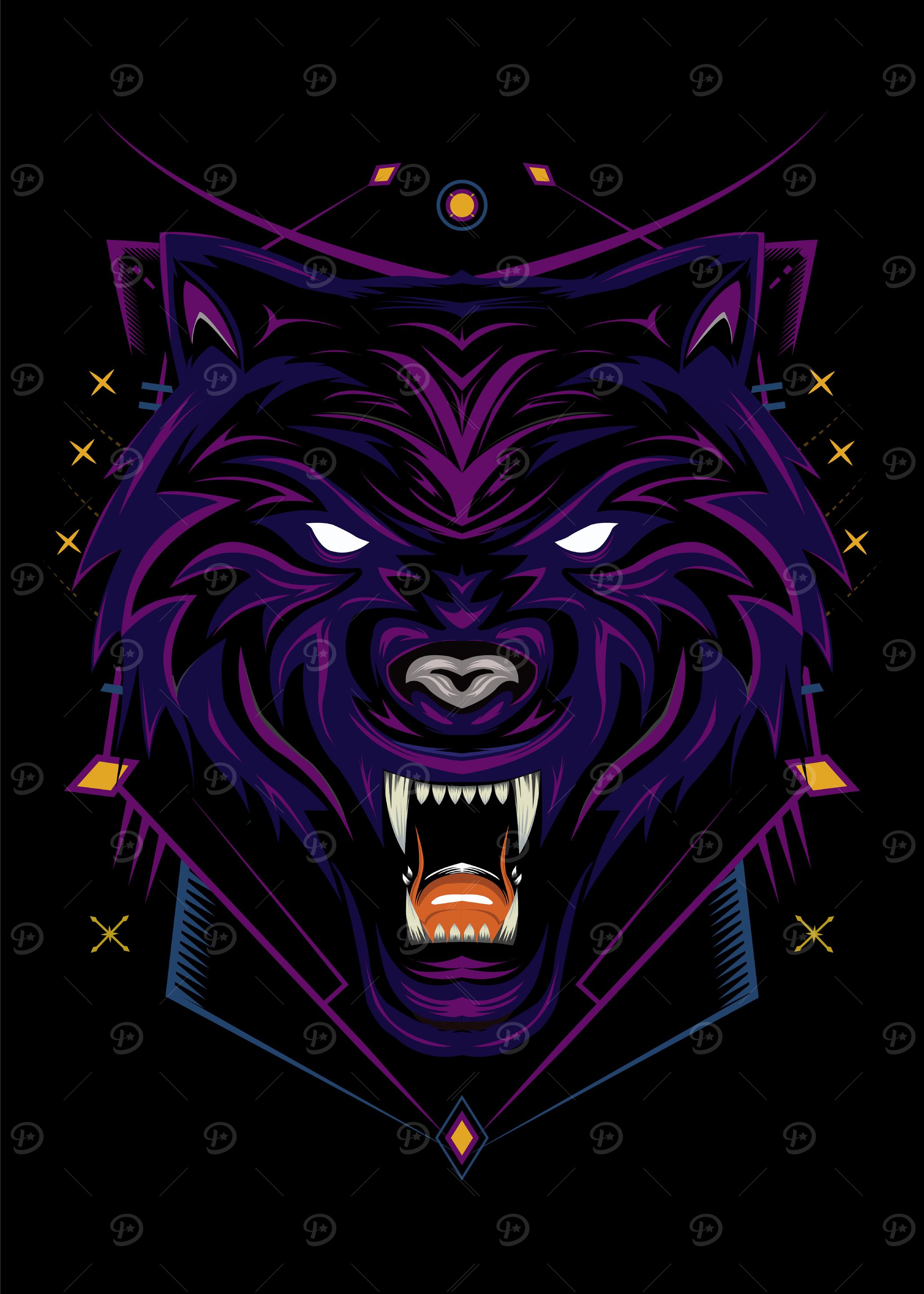 the wolves vector