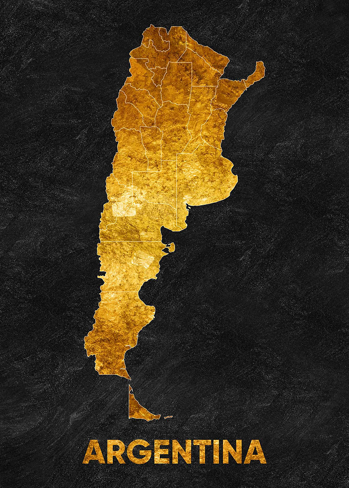 argentina map