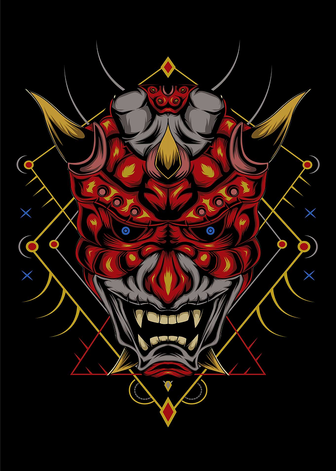 devil vector illustration