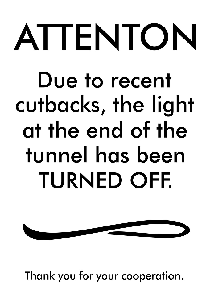 FUNNY OFFICE Cutbacks
