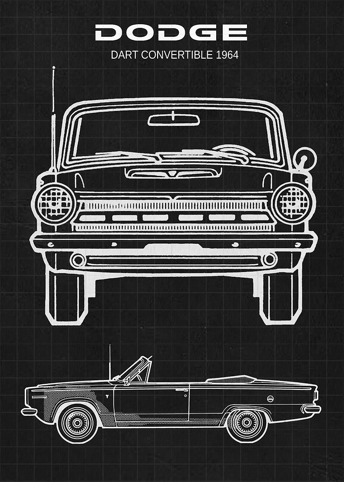 Dodge Dart convertible 196