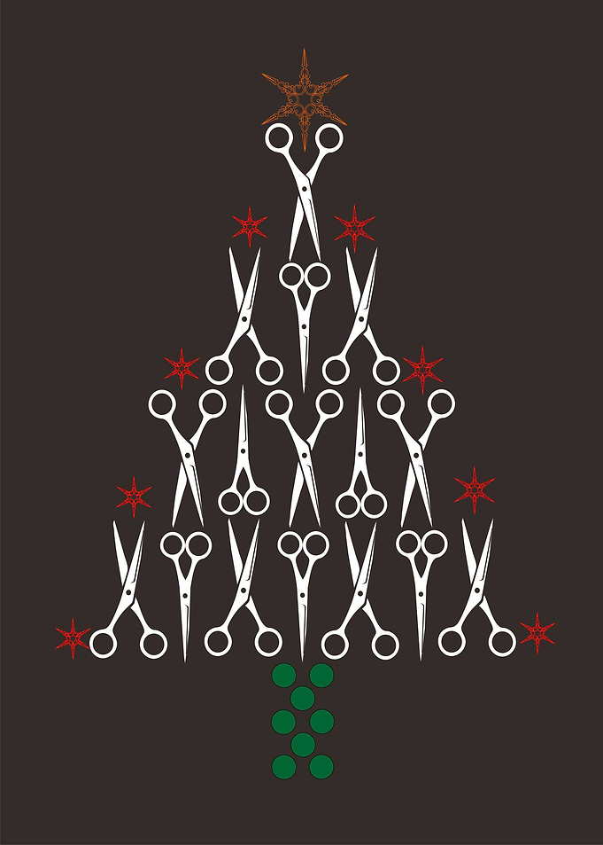 scissors tree