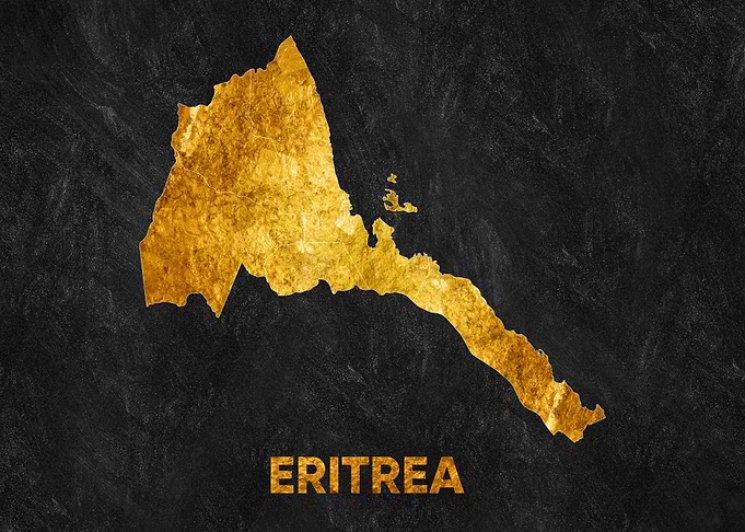 eritrea map