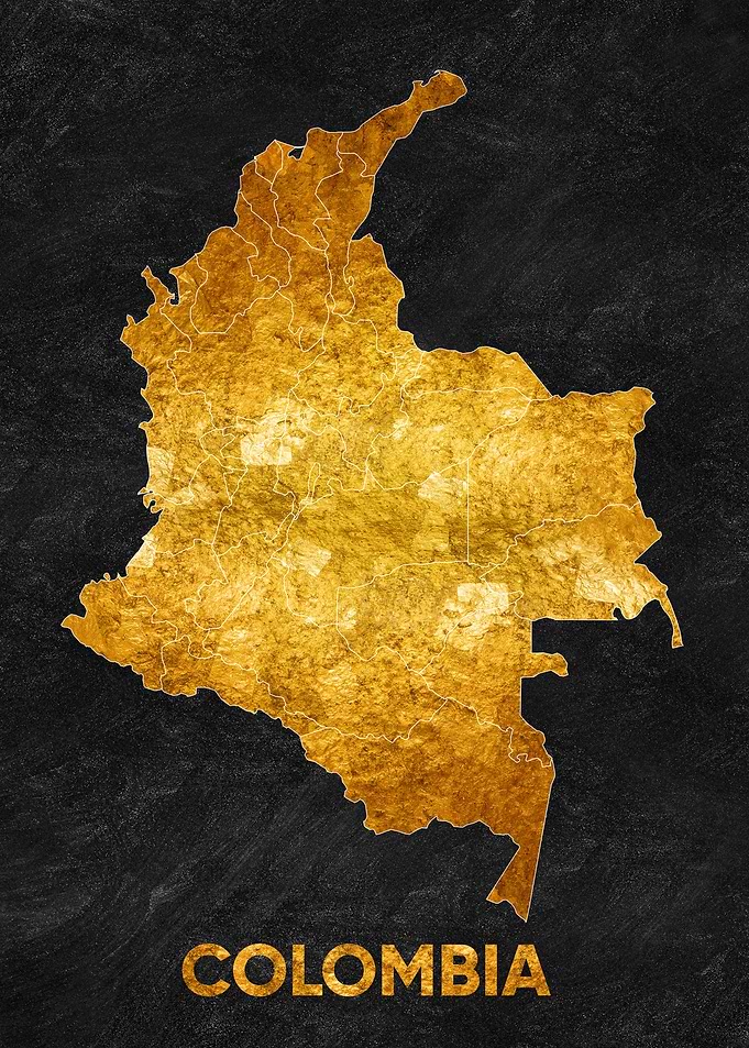 colombia map