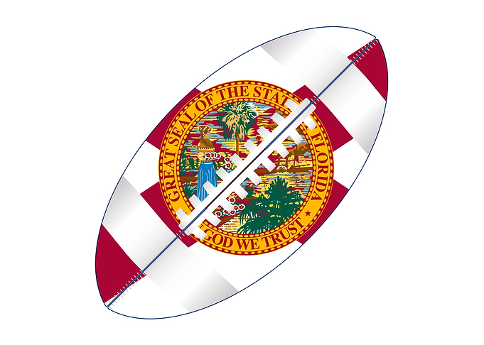 Florida USA Football Ball
