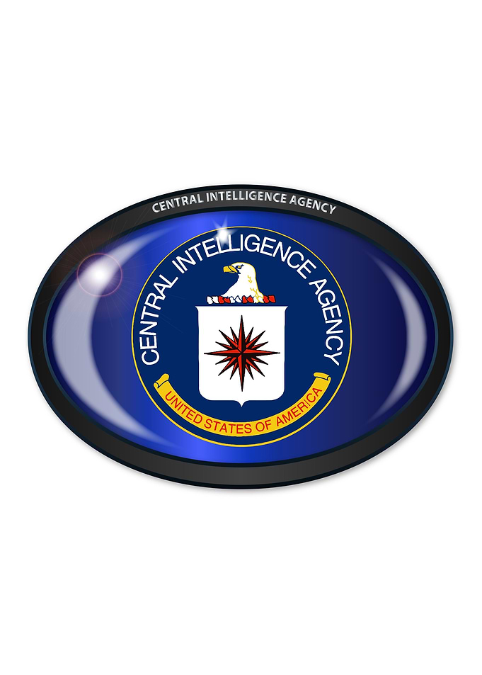 CIA Flag Oval