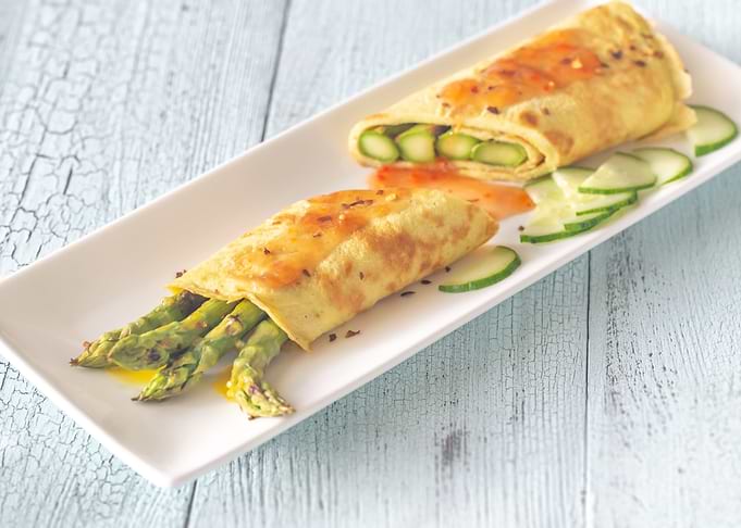 Coconut crepes
