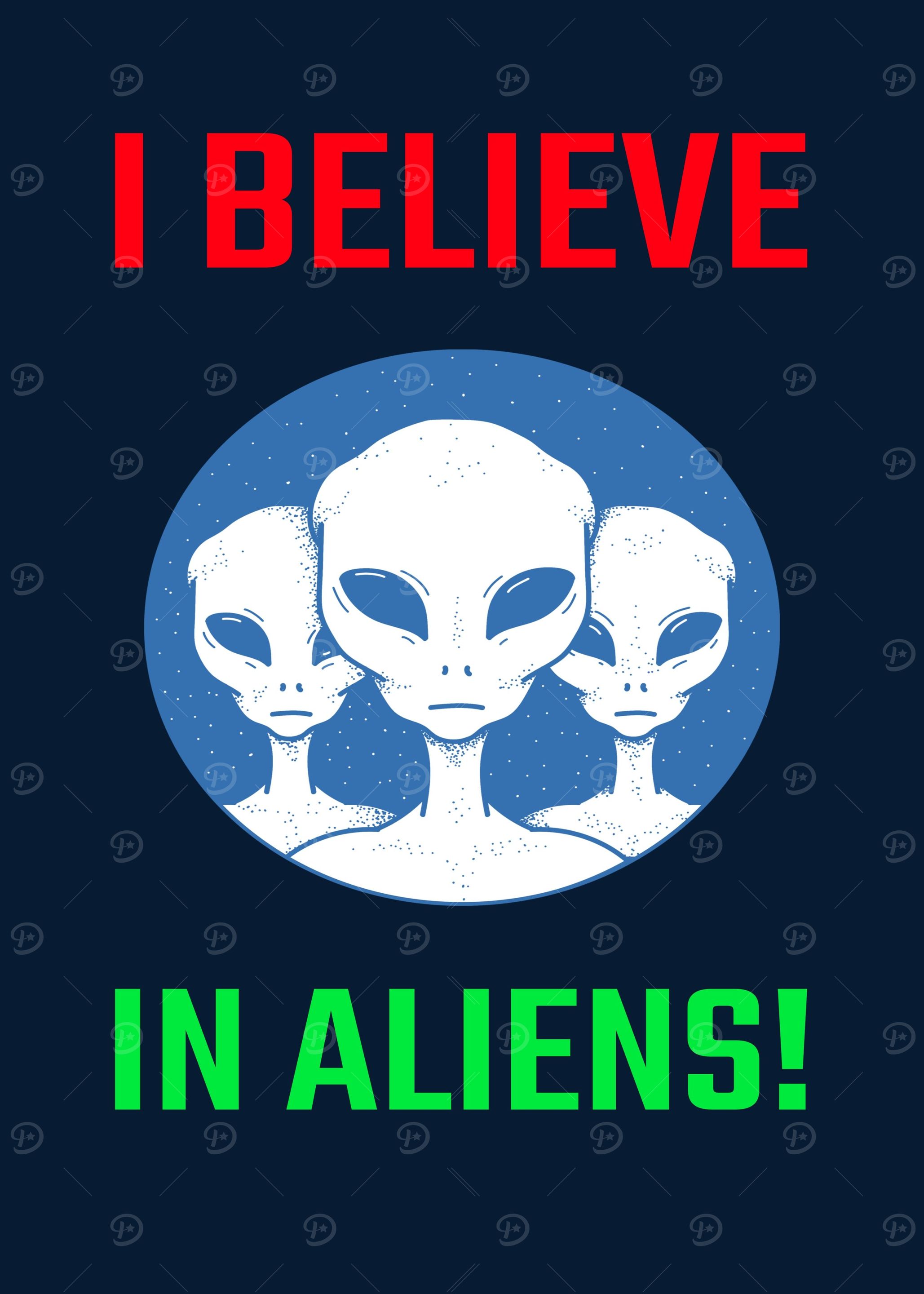 I Believe in Aliens Space