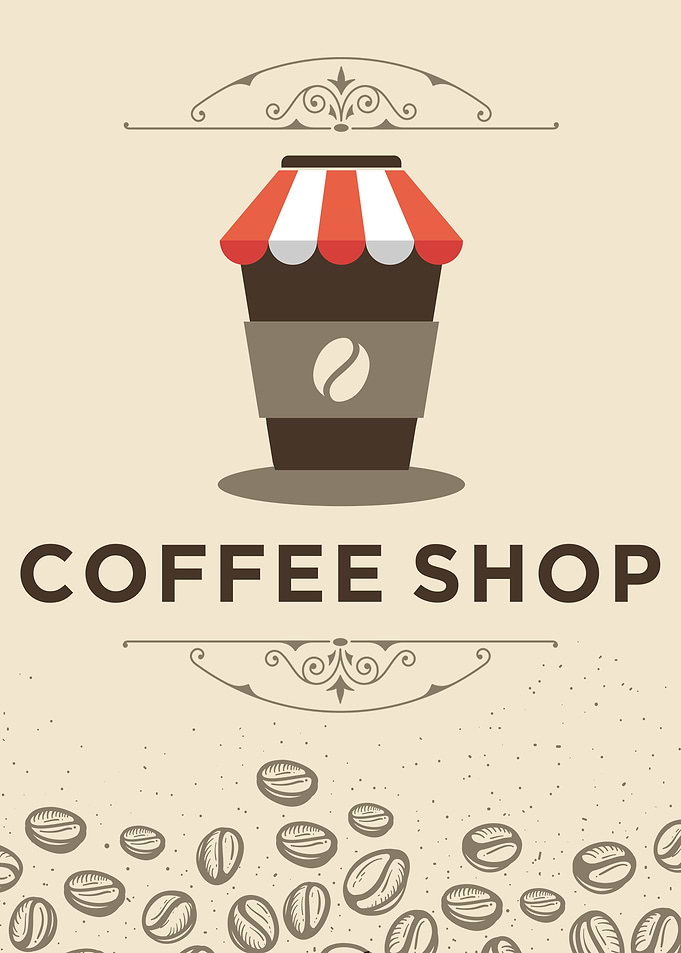 coffee shop sign