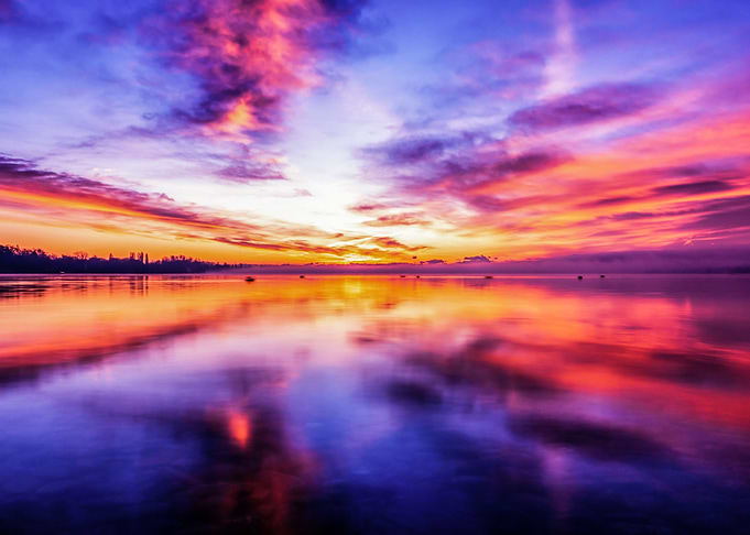 magical sunrise