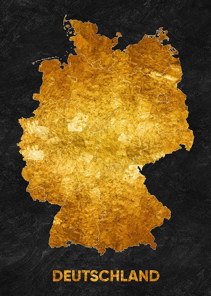 germany map deutschland