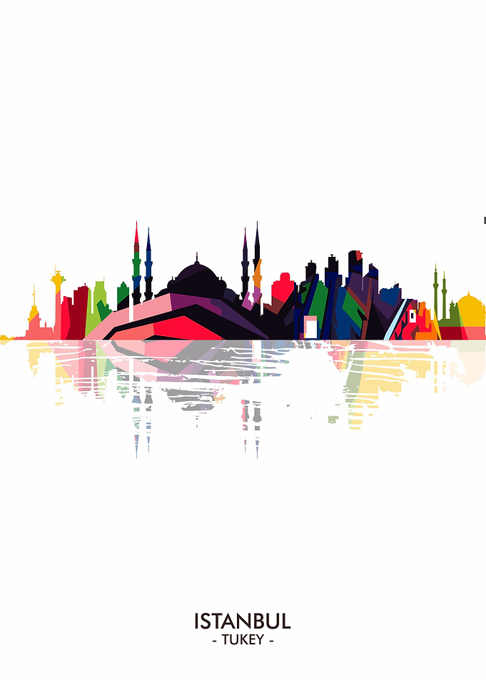 Skyline city istanbul