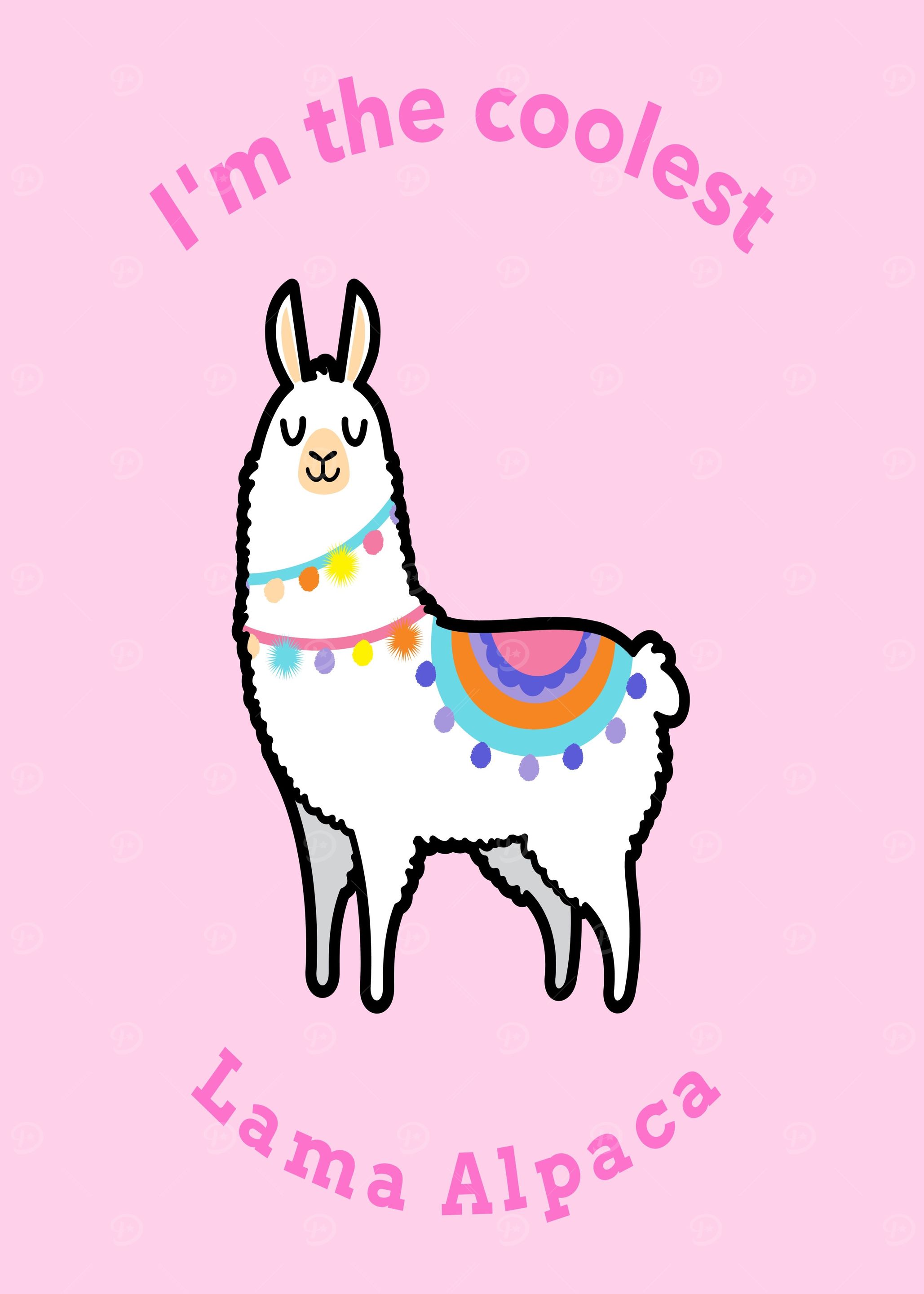 Im the coolest Lama Alpaca