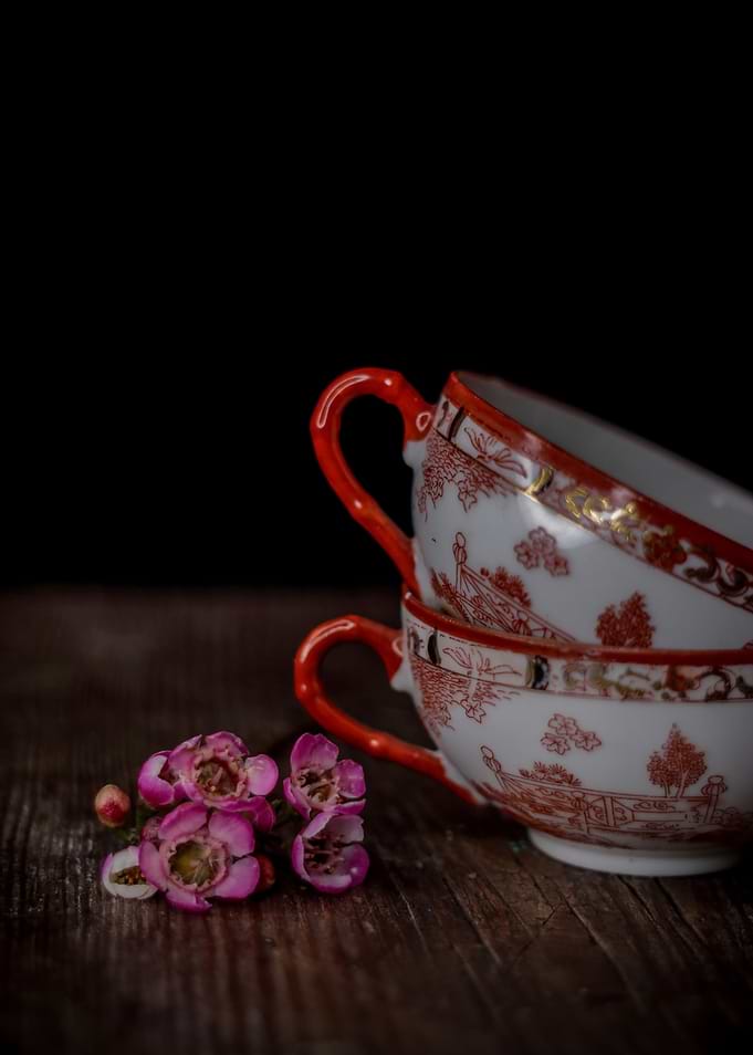 Two Chinese cups