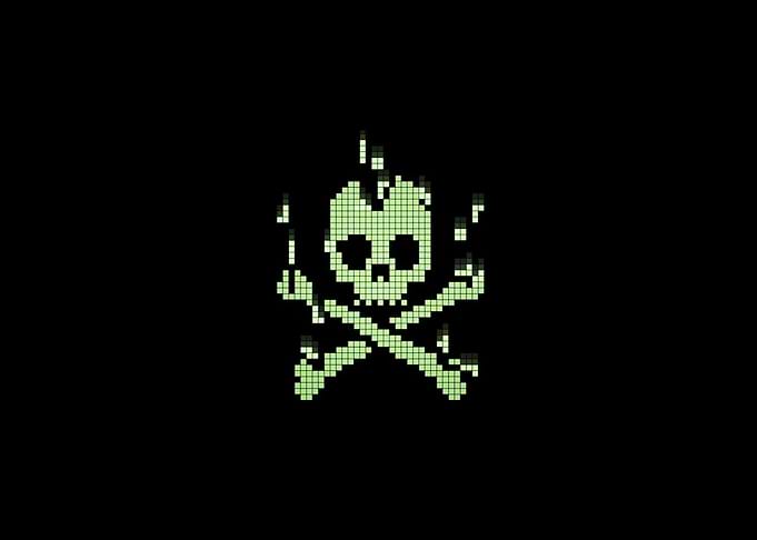 dark skull skeleton