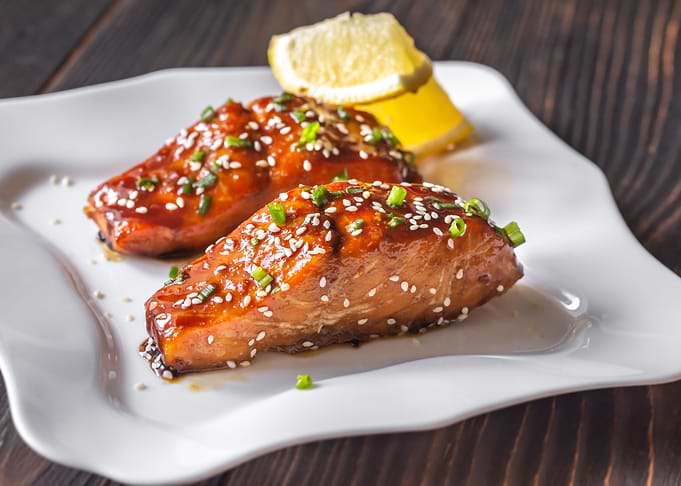 Teriyaki salmon