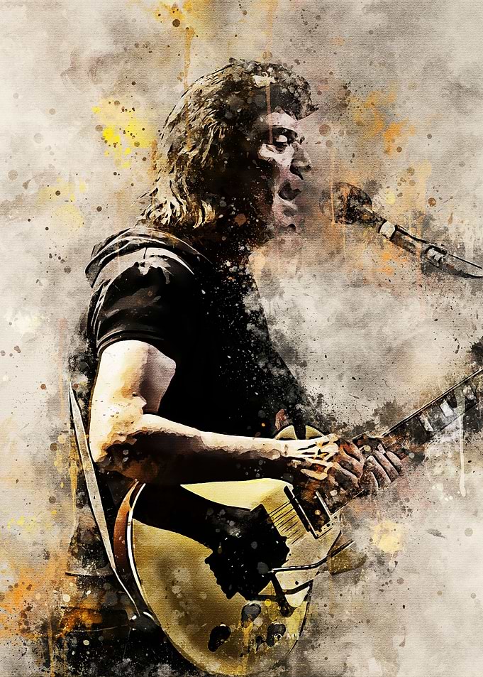 Steve Hackett painting