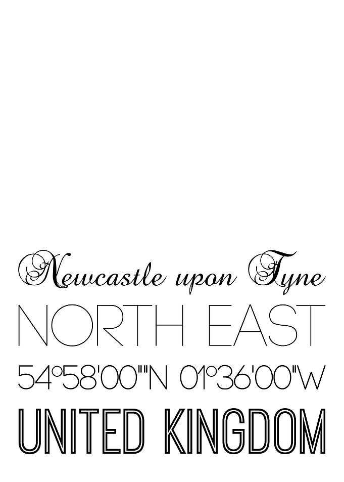 Newcastle Upon Tyne White