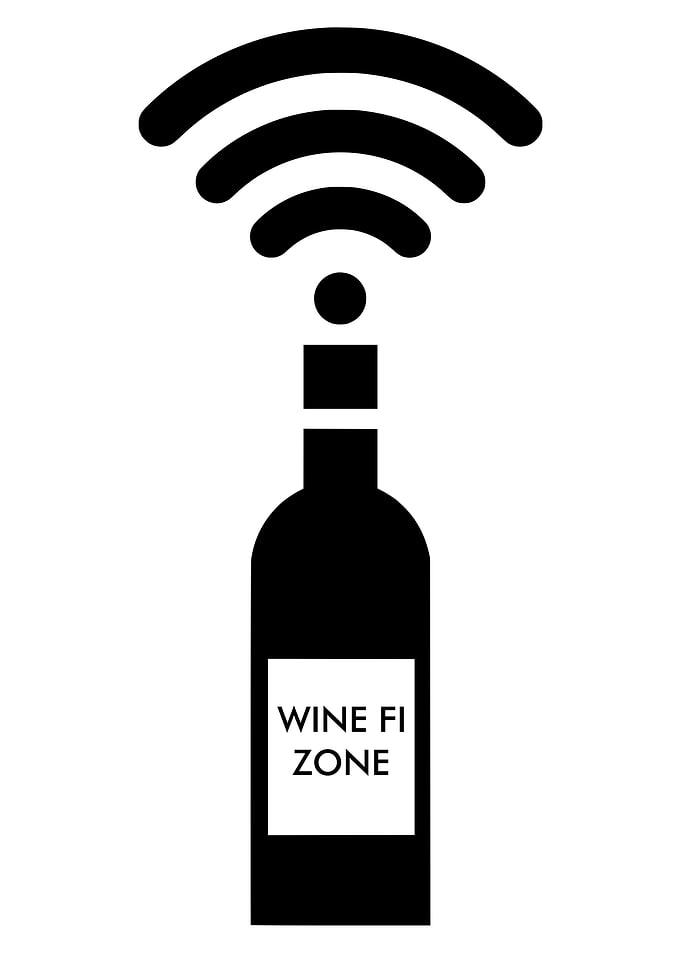 Wine Fi Zone Funny