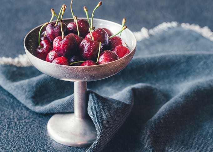 Fresh cherries