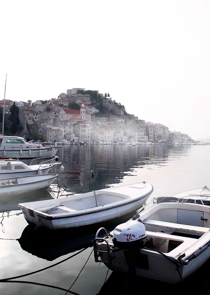 Sibenik city view