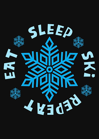 EAT SLEEP SKI REPEAT