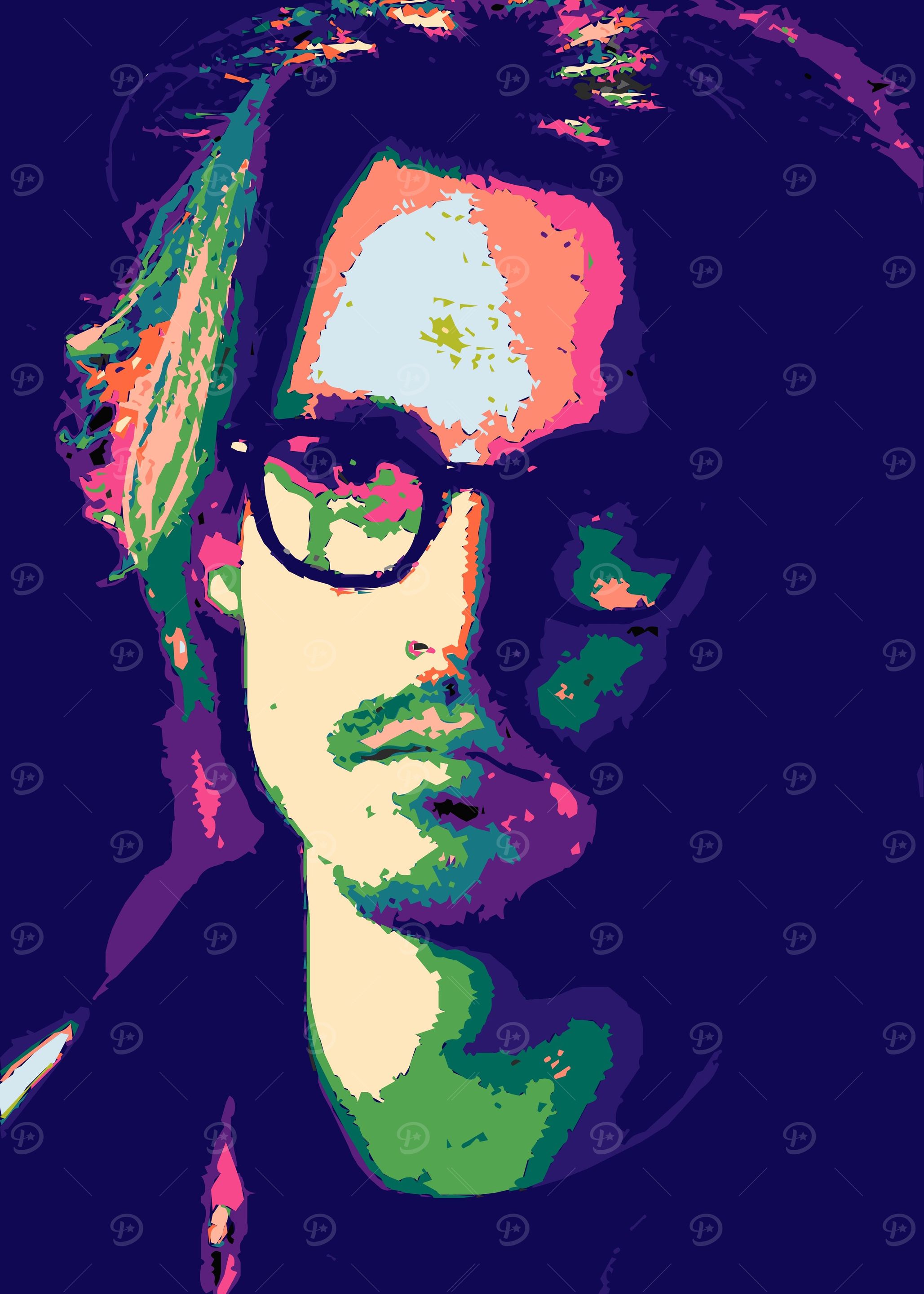 Johnny Depp in popart
