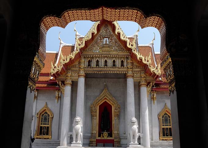 Marble temple bangkok