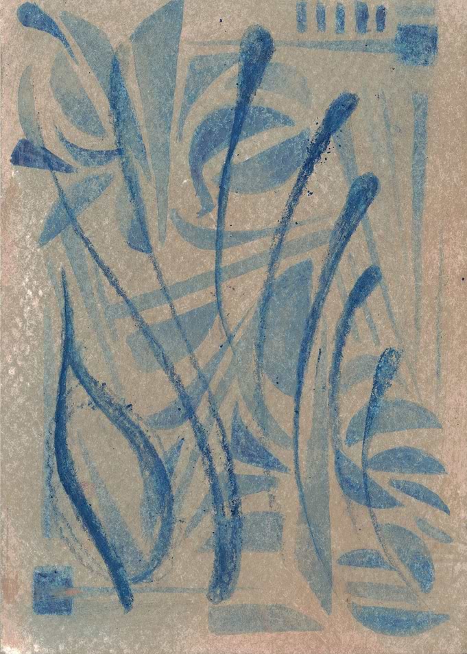 blue
