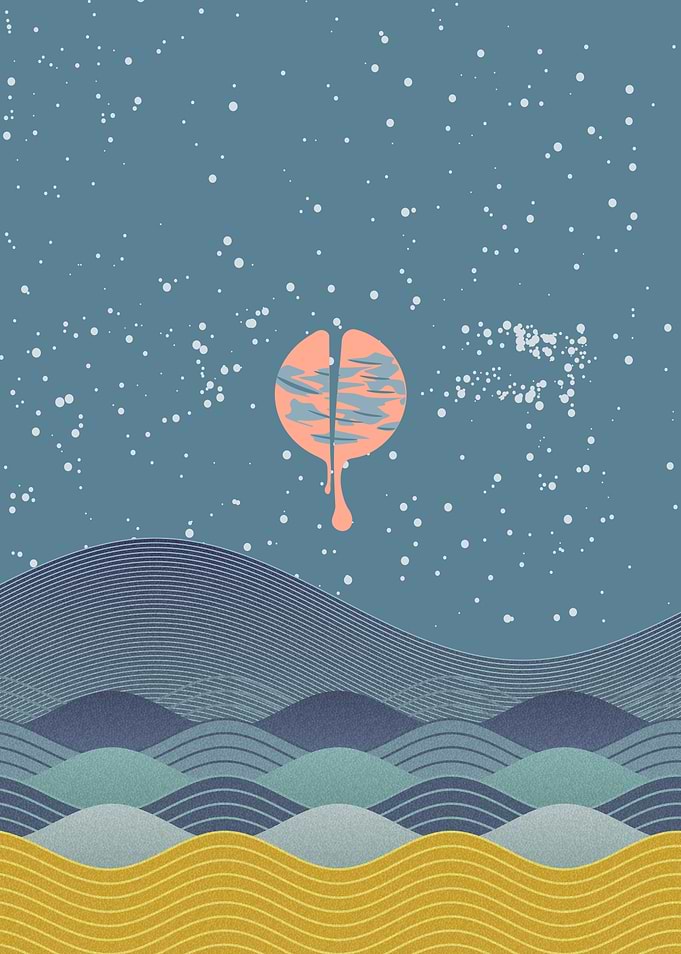 Fluid Moon