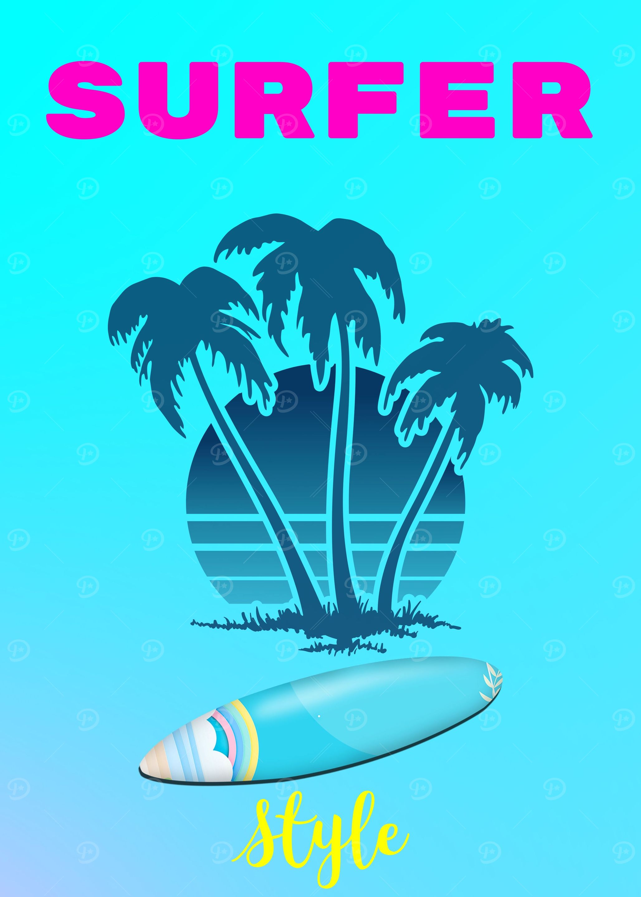 Surfer Style Palm Beach