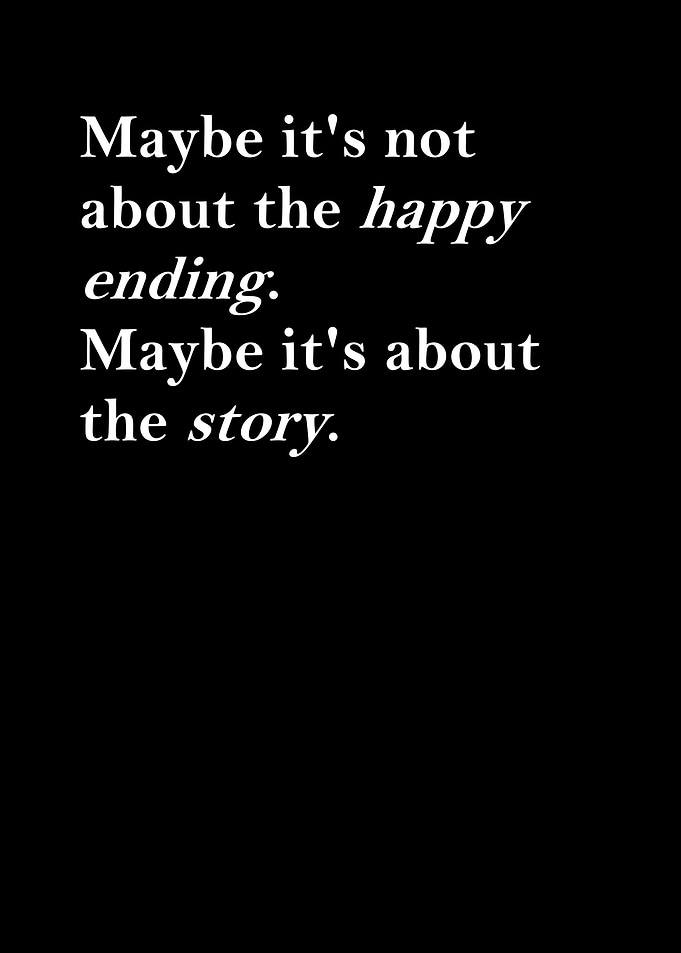 Its about the story