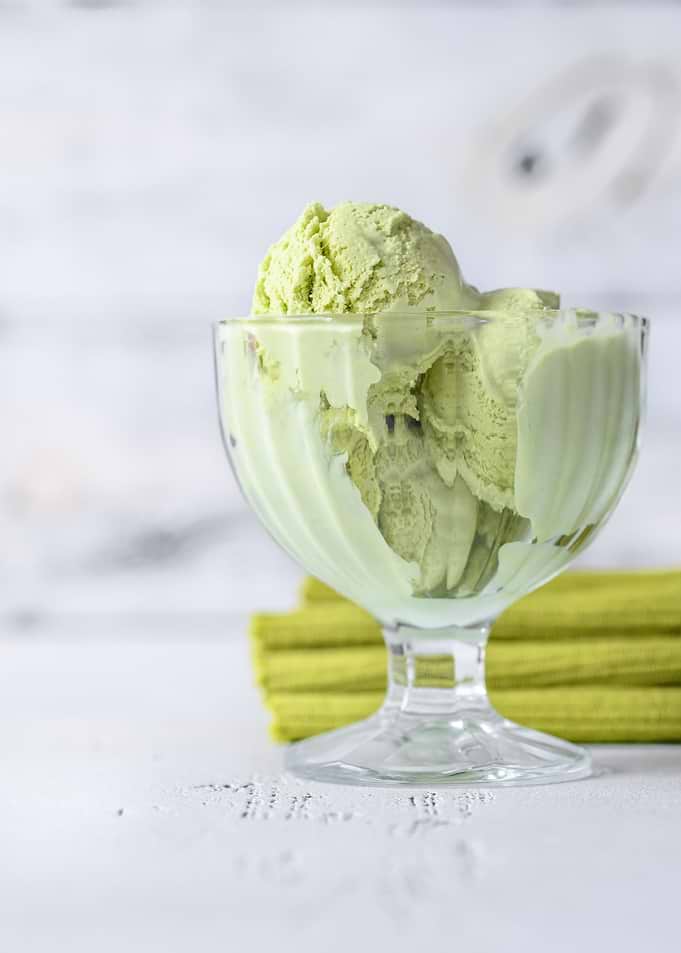 Pistachio ice cream