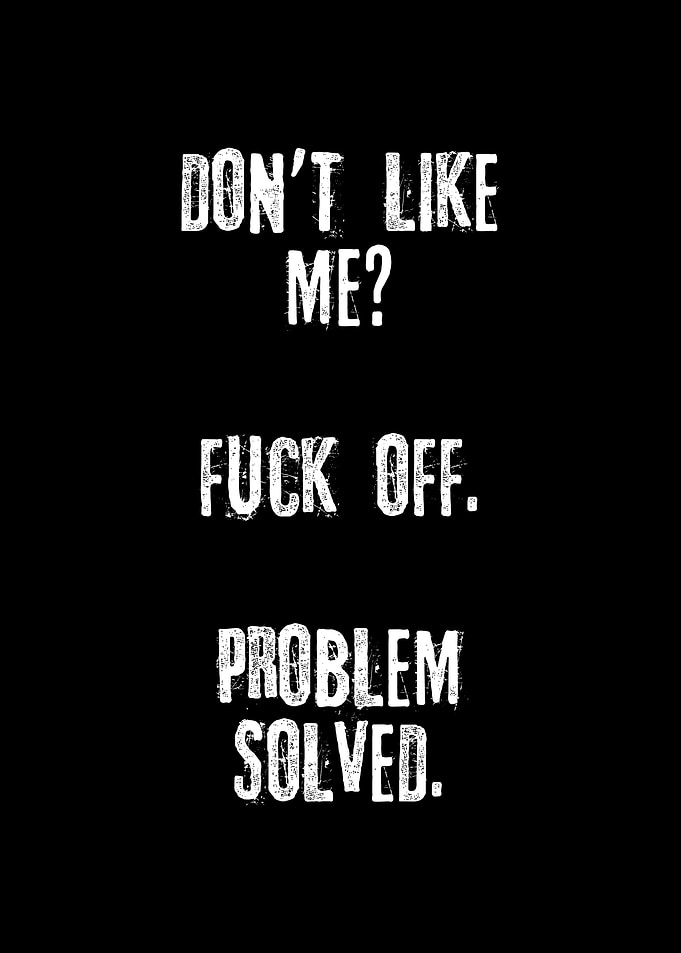 Rude Funny Quotes Solved
