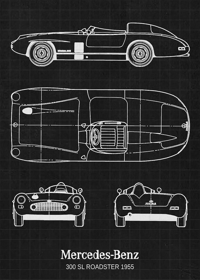 MercedesBenz 300 SL Roads