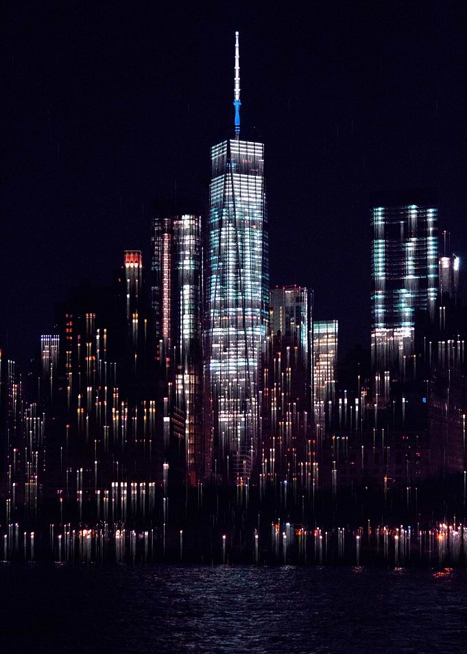 New York skyline fall