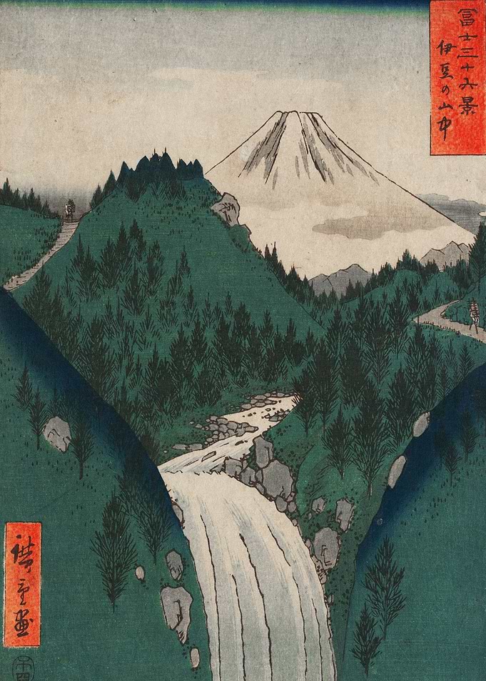 View of Fuji