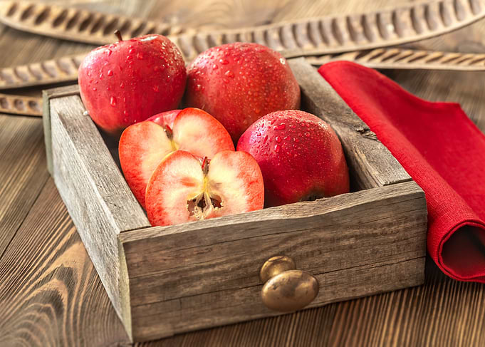 Apples With Red Flesh