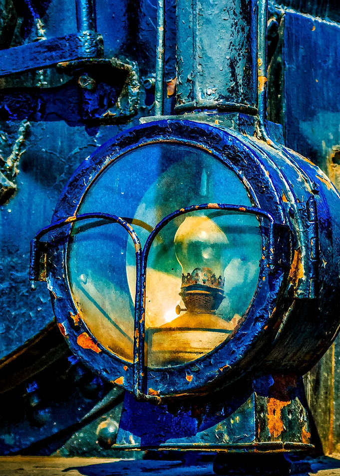 Steam Engine Oil Headlight