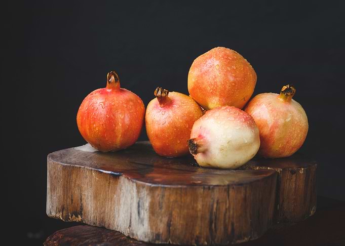 Fresh pomegranates