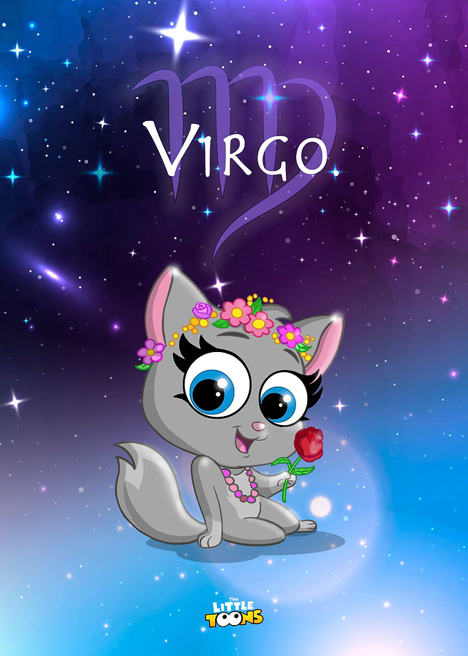 Mia the cat as Virgo